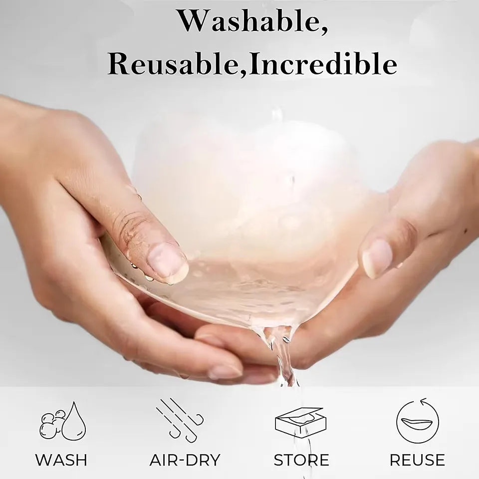 SILICONE FREEDOM — Reusable Adhesive Breast Covers