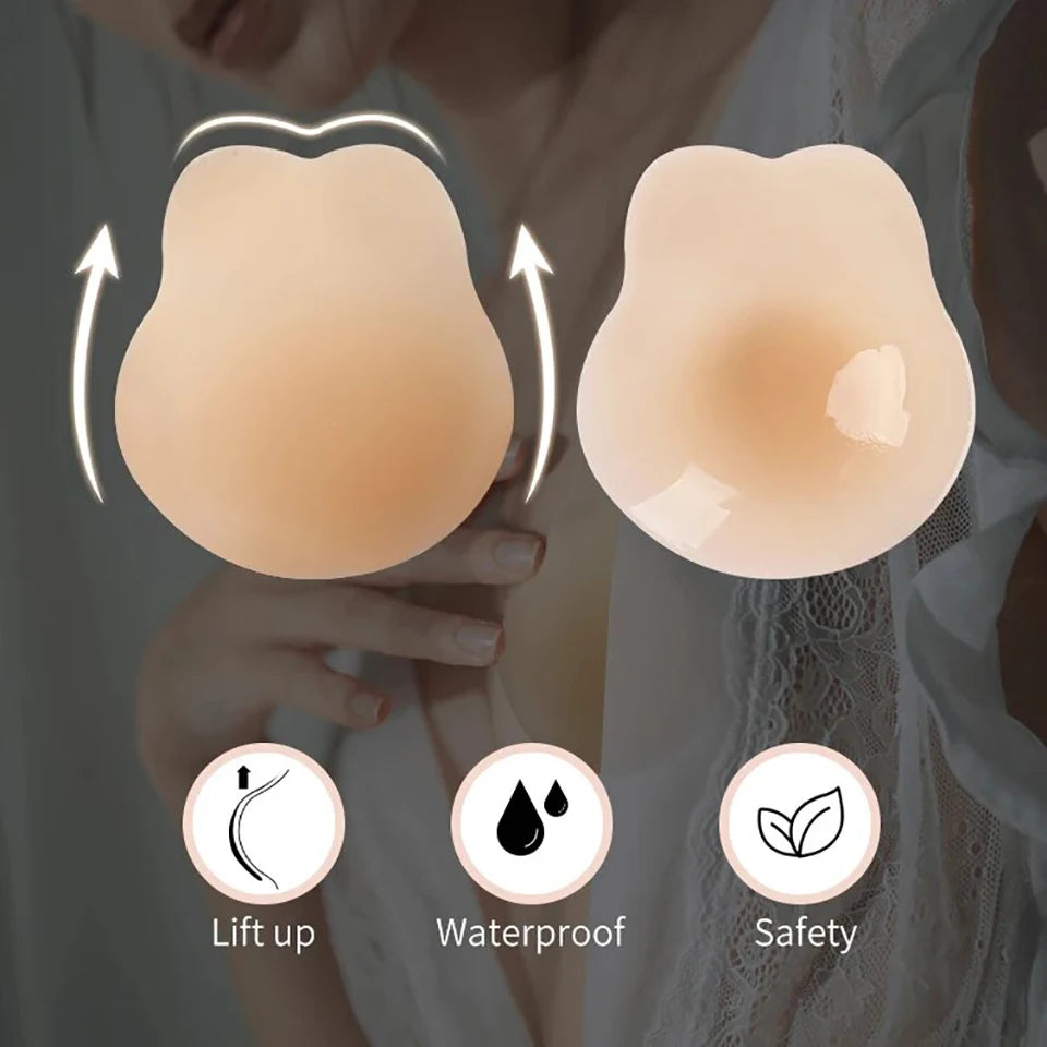SILICONE FREEDOM — Reusable Adhesive Breast Covers
